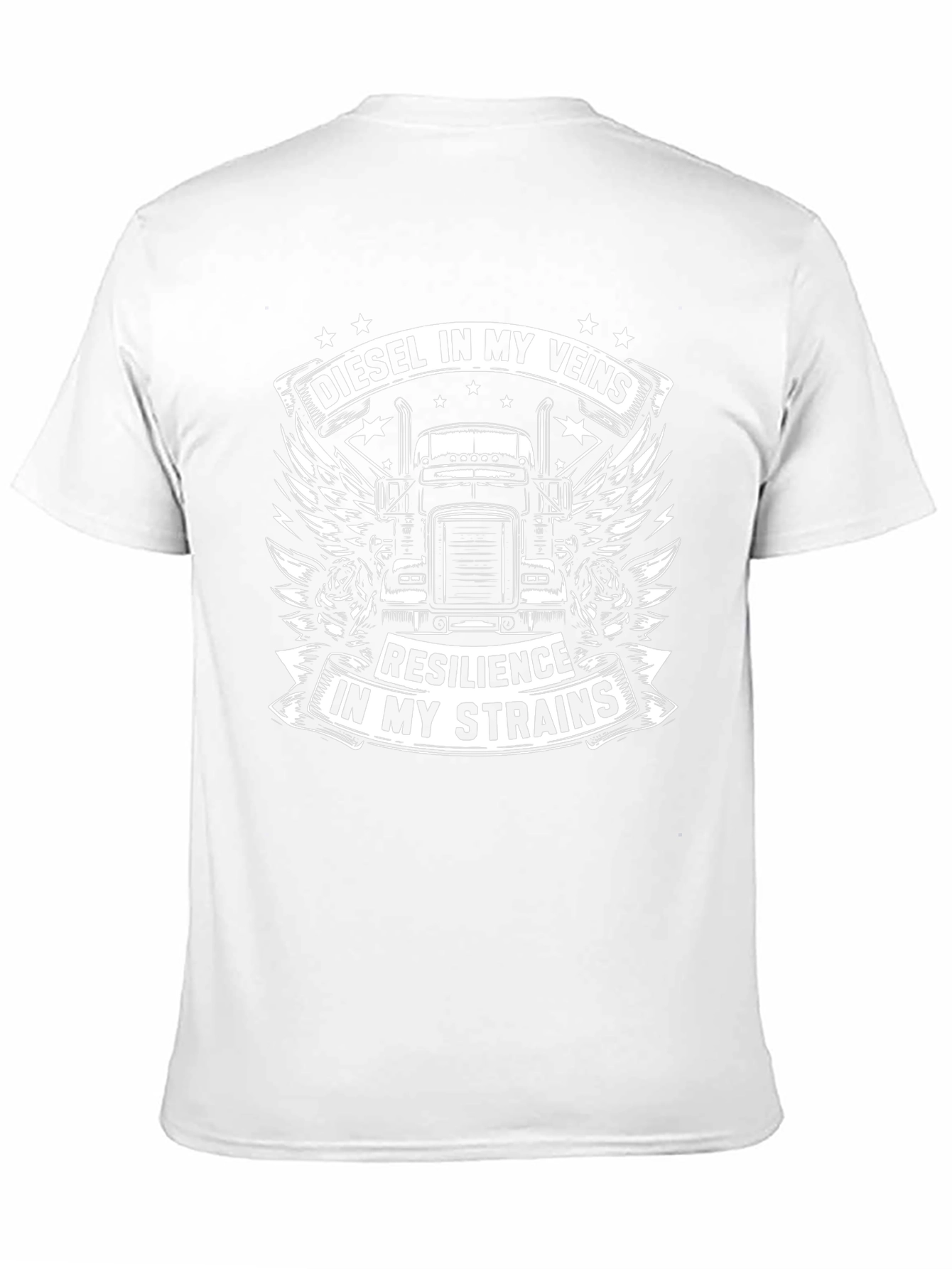 Diesel In My Veins Trucker Graphic Tee