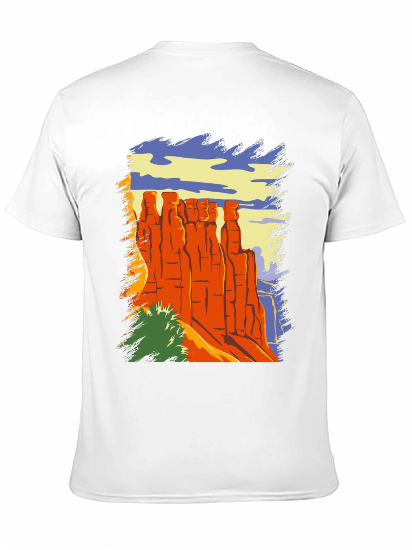 Desert Landscape Graphic T-Shirt