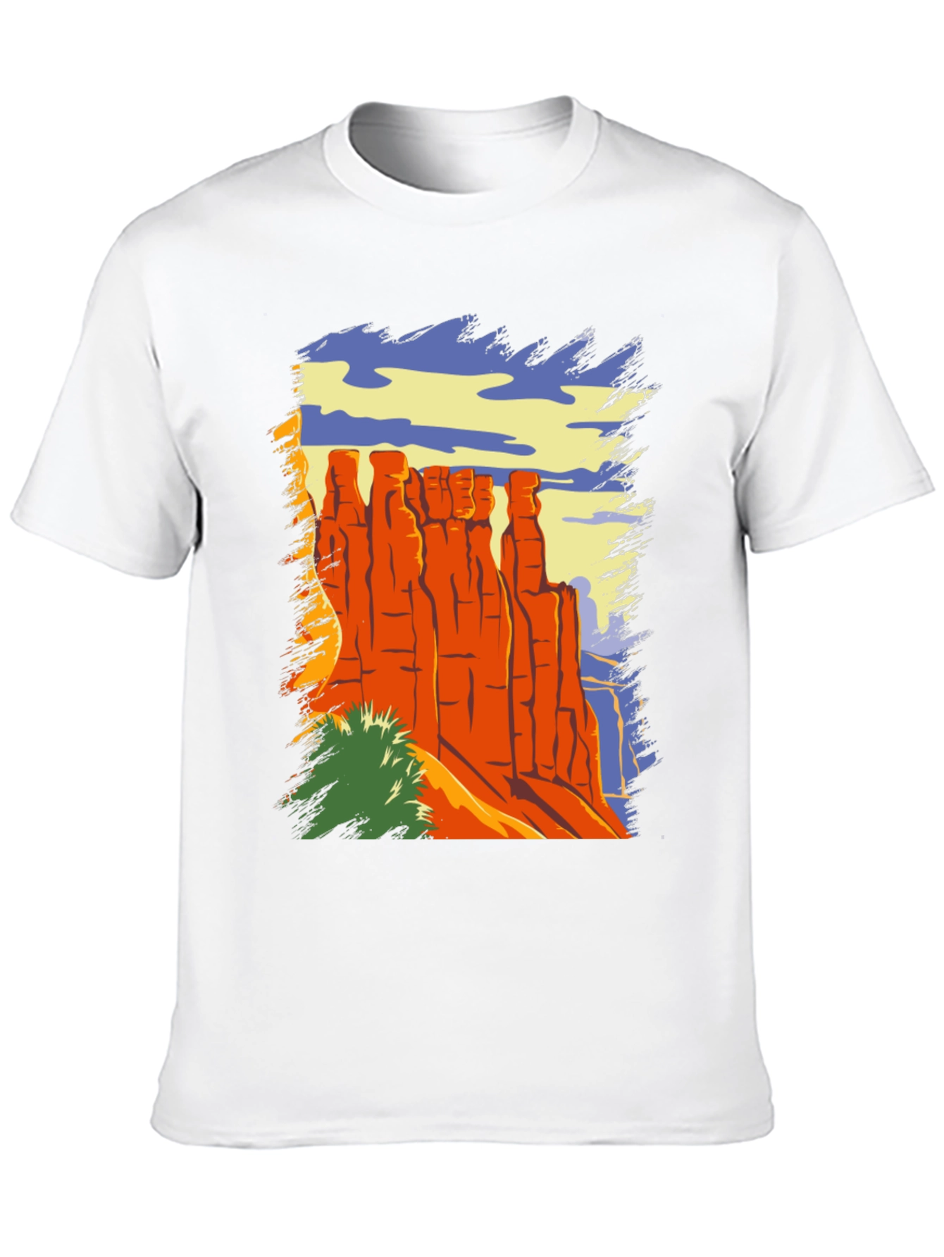 Desert Landscape Graphic T-Shirt