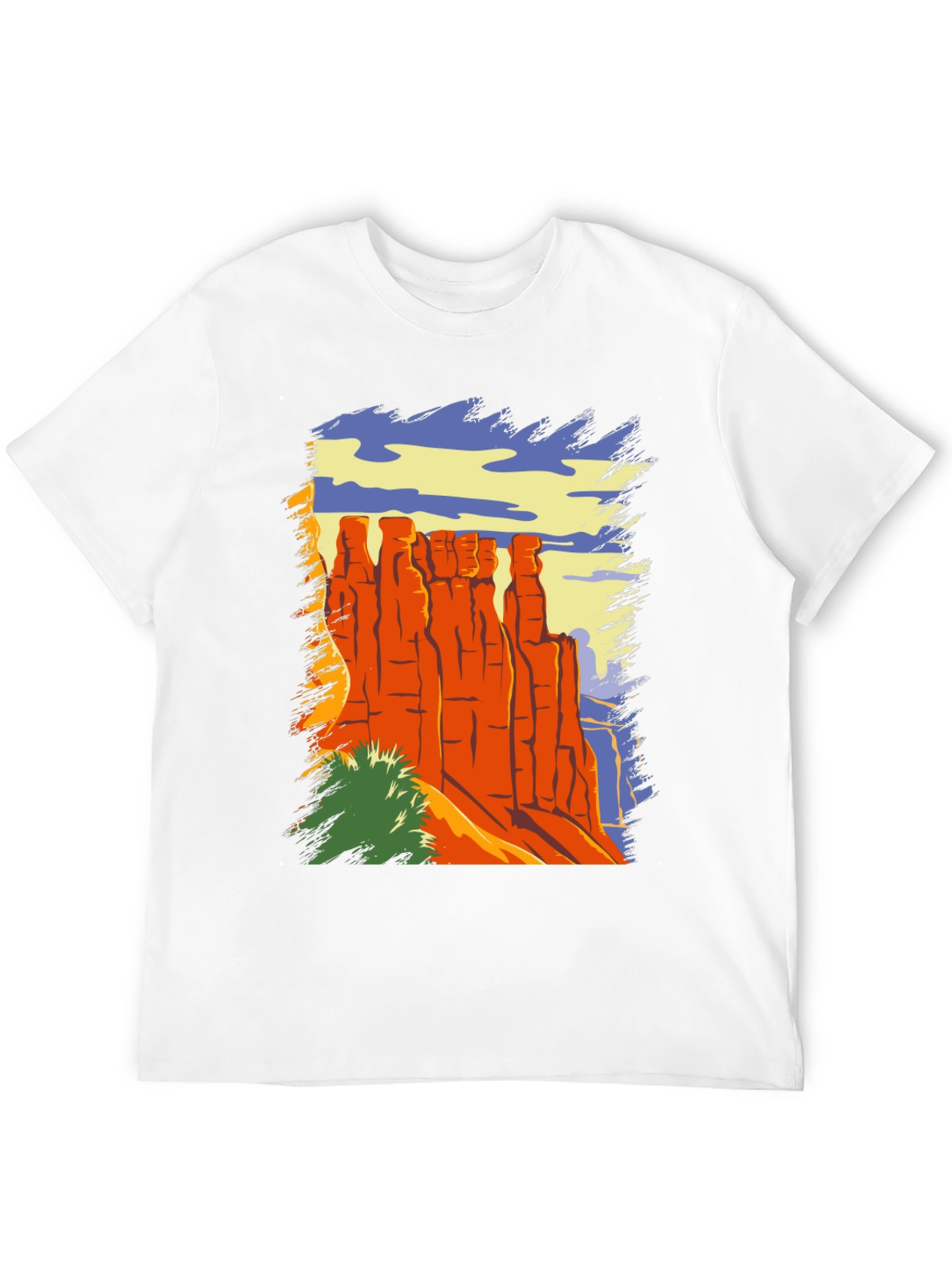 Desert Landscape Graphic T-Shirt