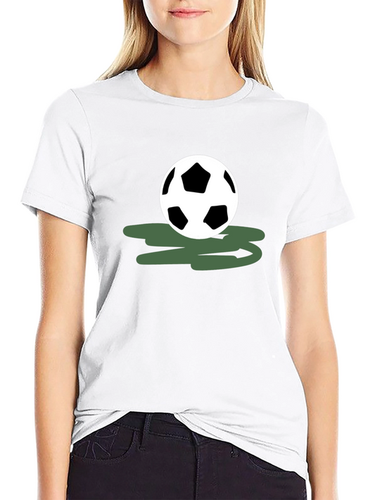 Soccer Ball Graphic Tee - Casual Style