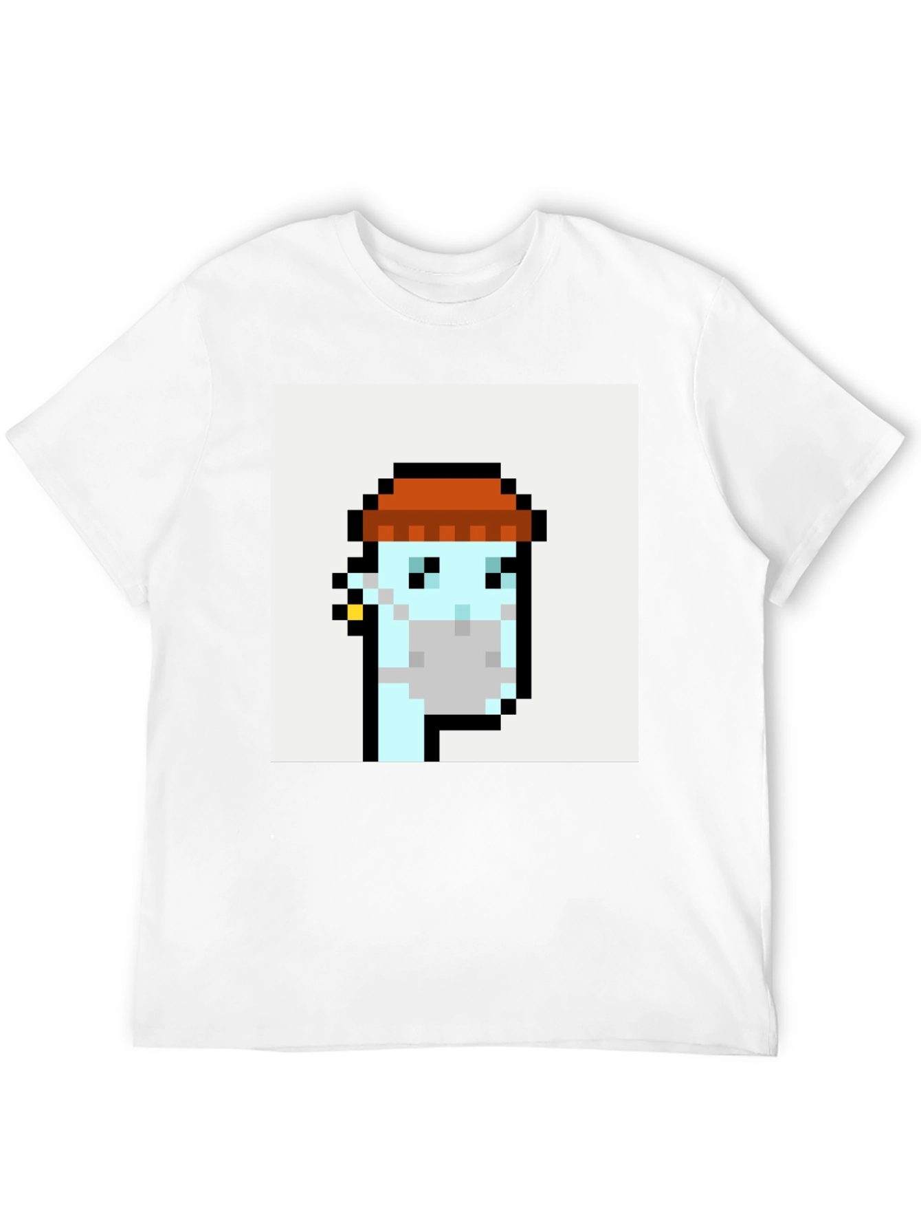 Pixel Art Crypto Punk Black T-Shirt