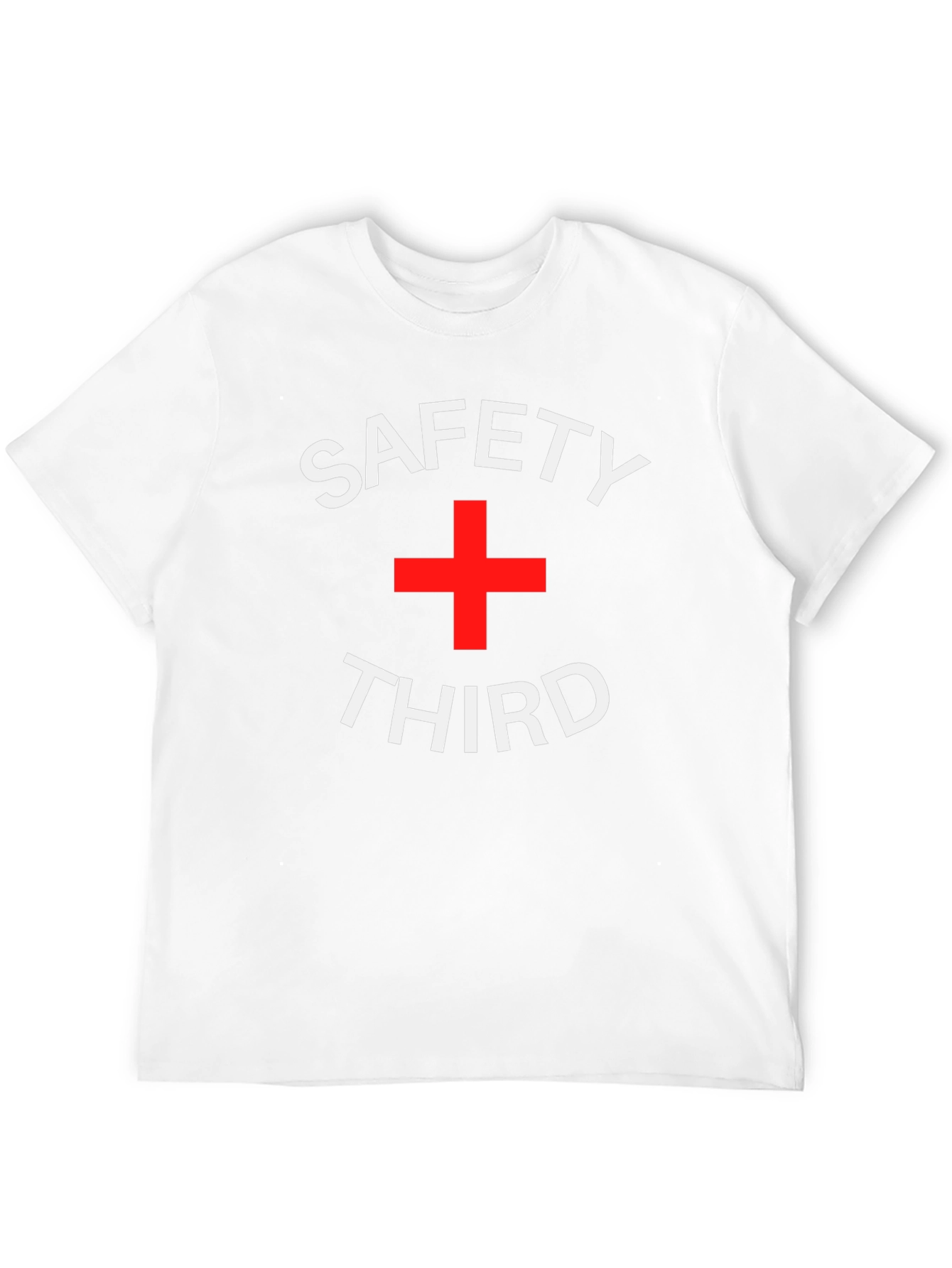 Safety Third Graphic Tee - Black Cotton T-Shirt