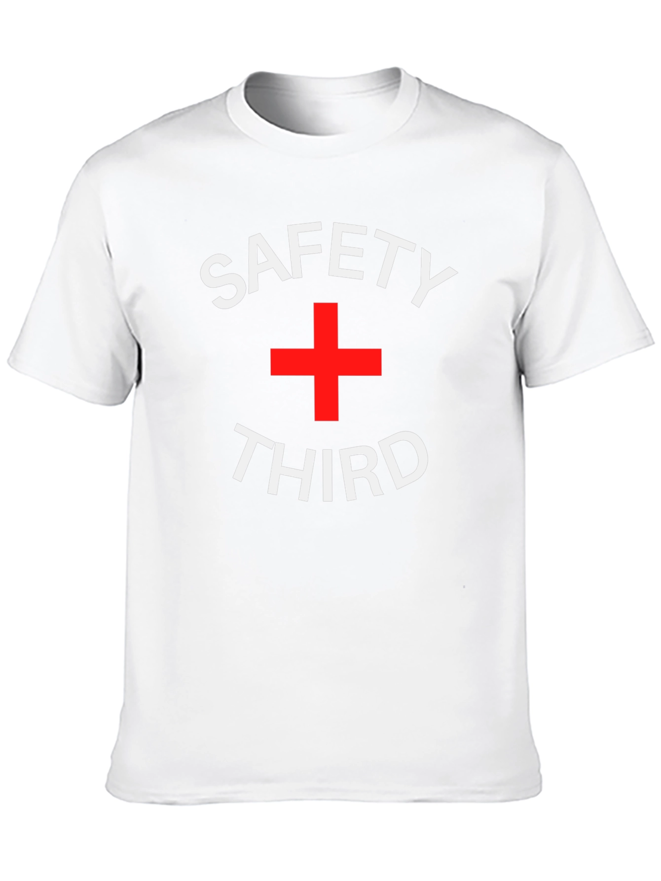 Safety Third Graphic Tee - Black Cotton T-Shirt