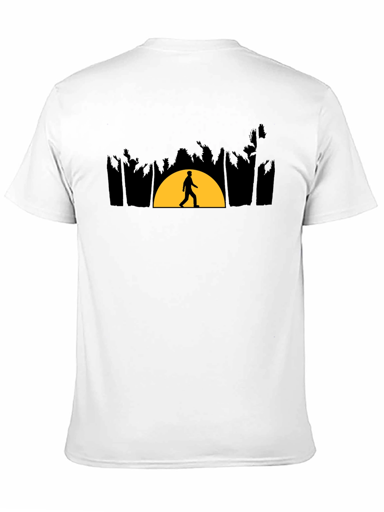 Sunset Walker Graphic Tee - Premium Cotton Blend