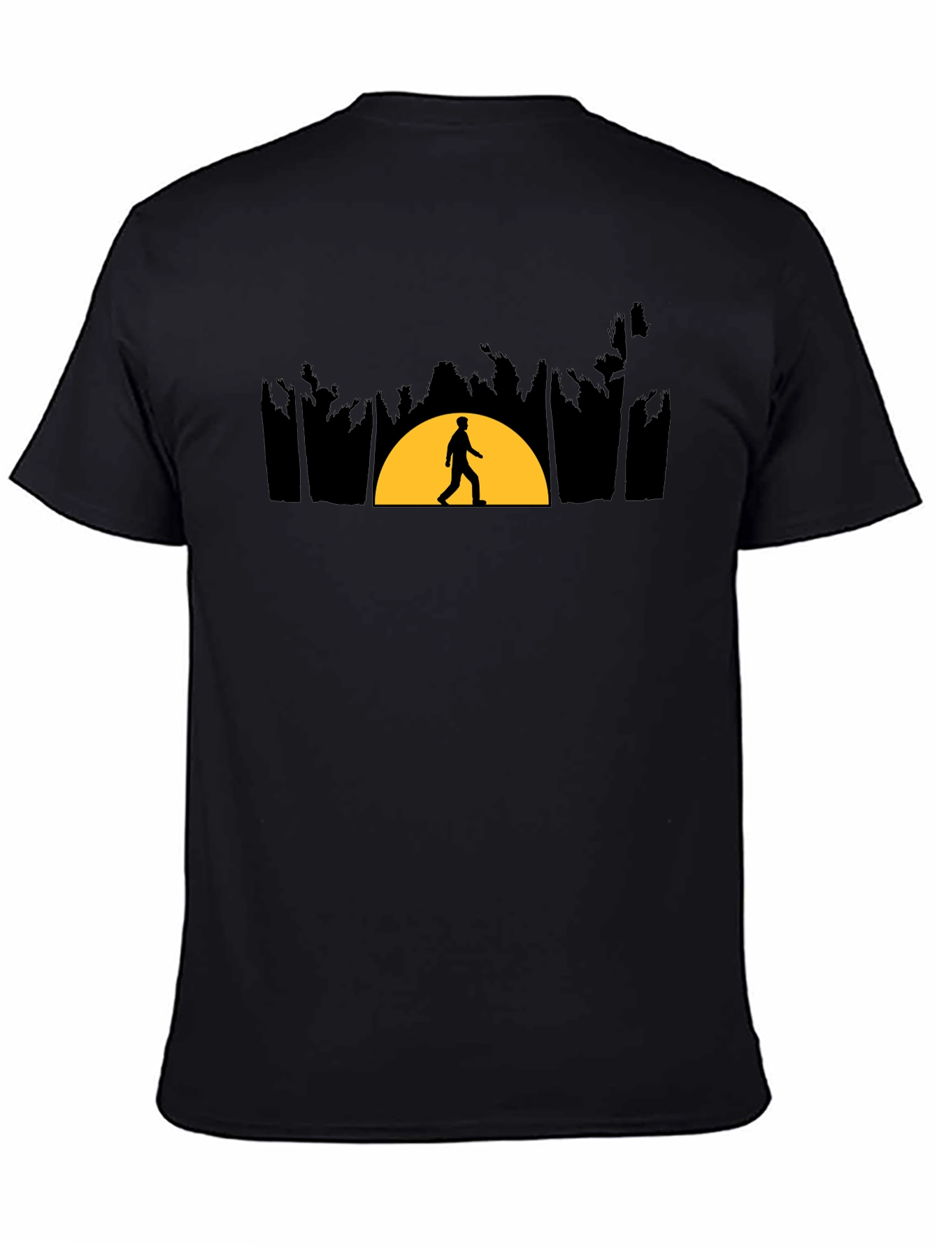 Sunset Walker Graphic Tee - Premium Cotton Blend
