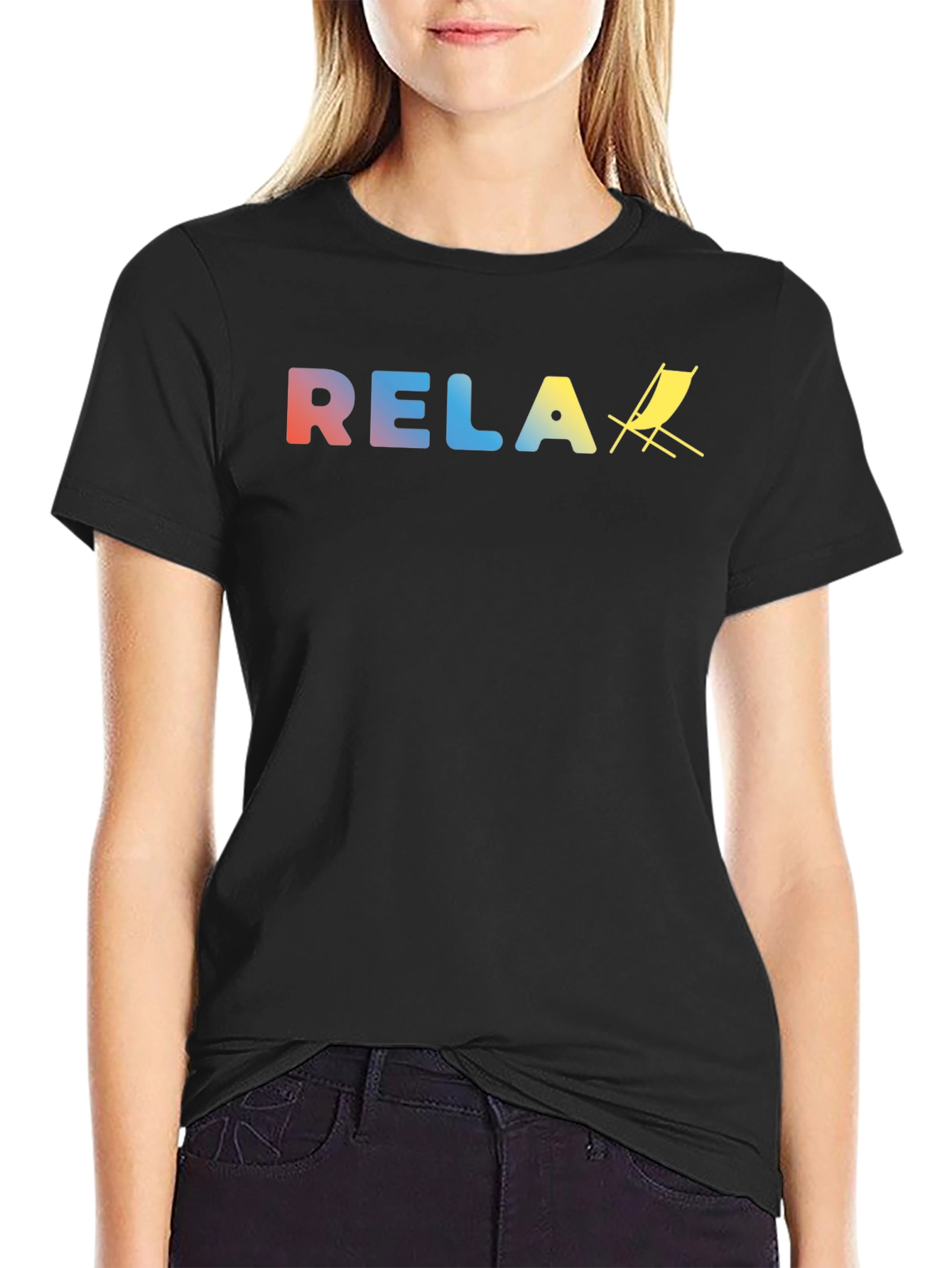 Relax Beach Chair Graphic T-Shirt