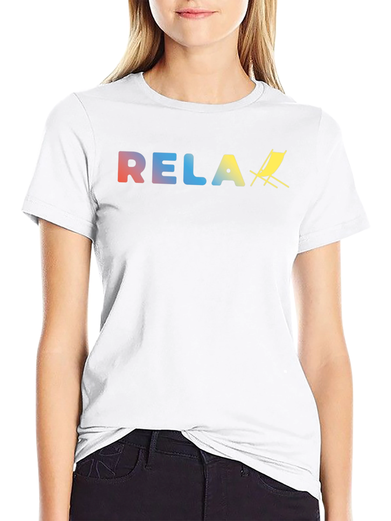 Relax Beach Chair Graphic T-Shirt
