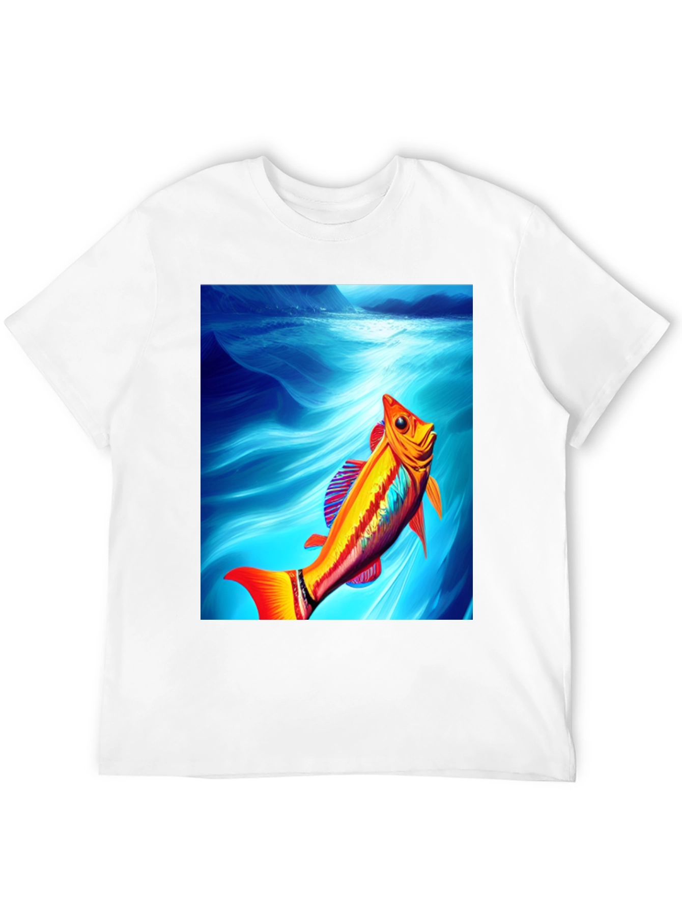 Rainbow Fish Graphic Tee