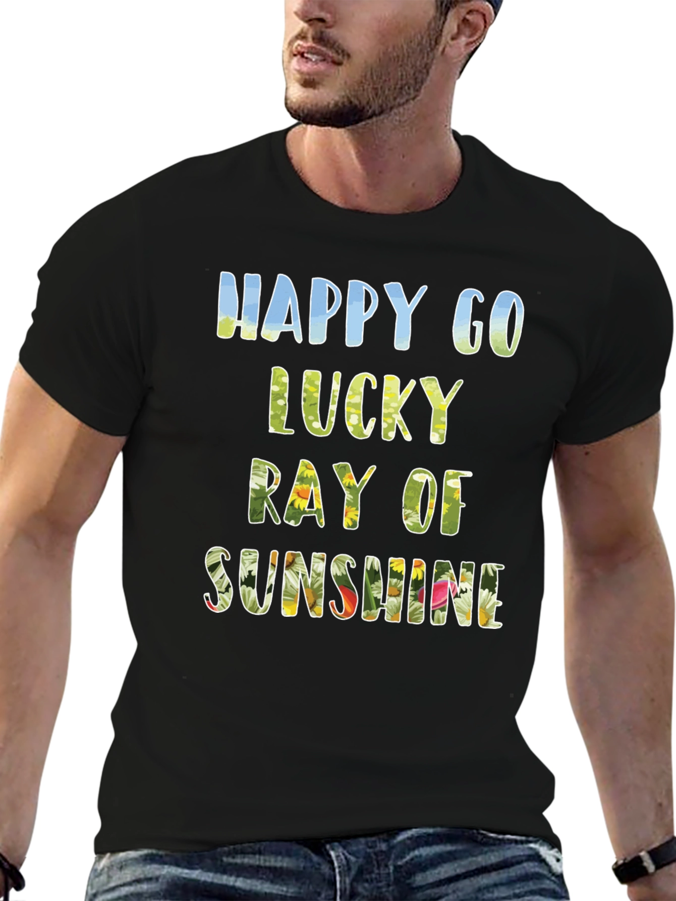 Happy Go Lucky Ray Of Sunshine T-Shirt