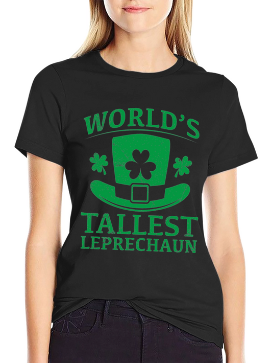 Worlds Tallest Leprechaun Graphic Tee - St. Patricks Day
