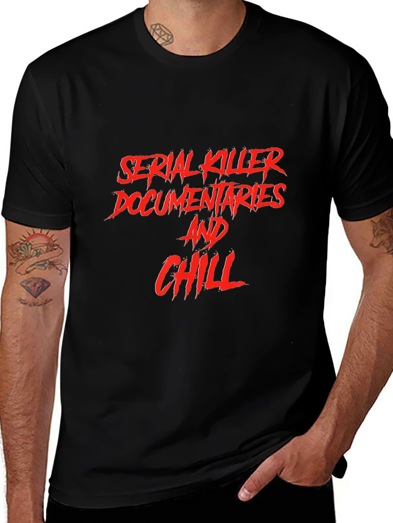 Serial Killer Documentaries and Chill T-Shirt