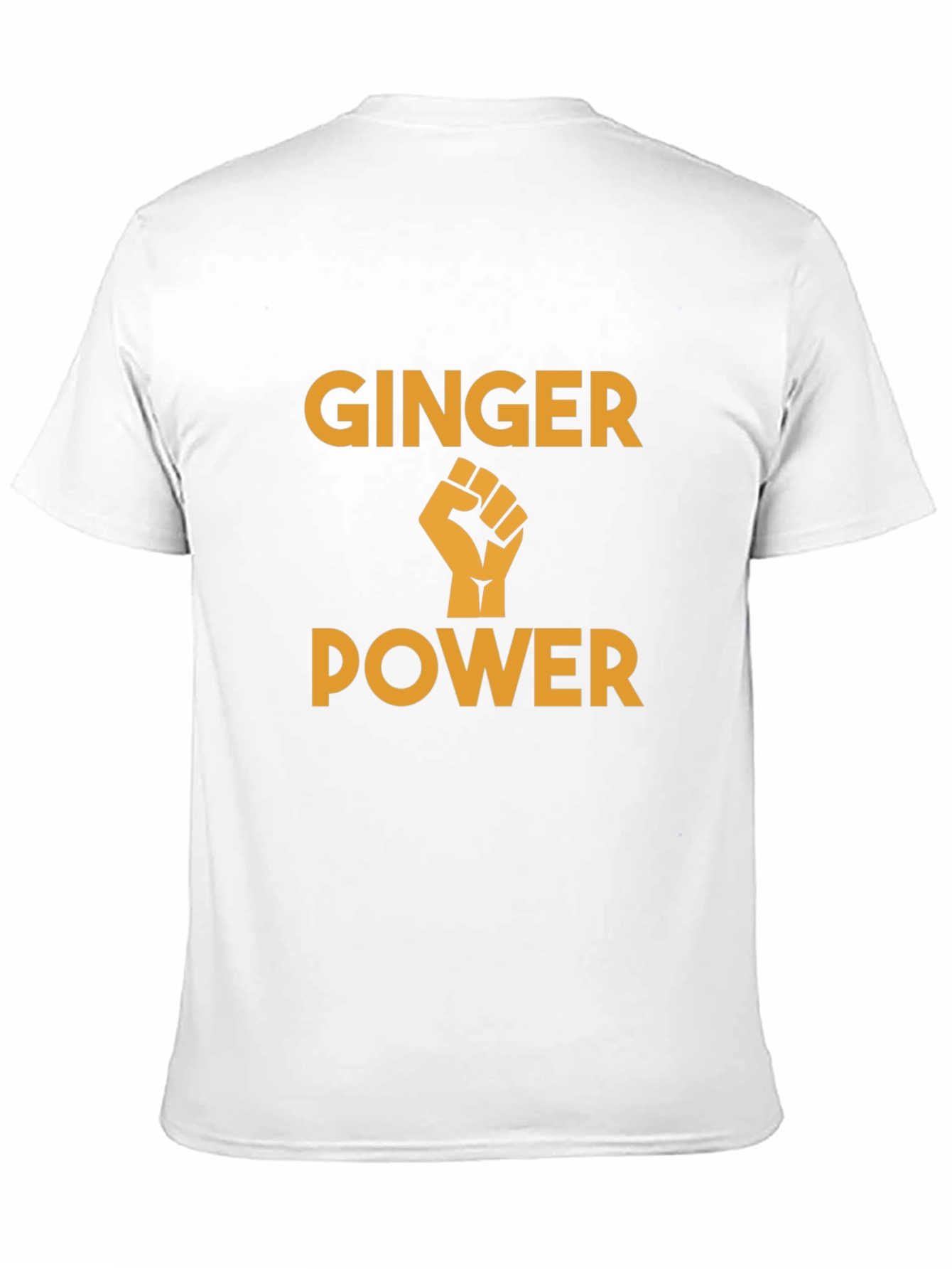 Ginger Power T-Shirt - Black Graphic Tee