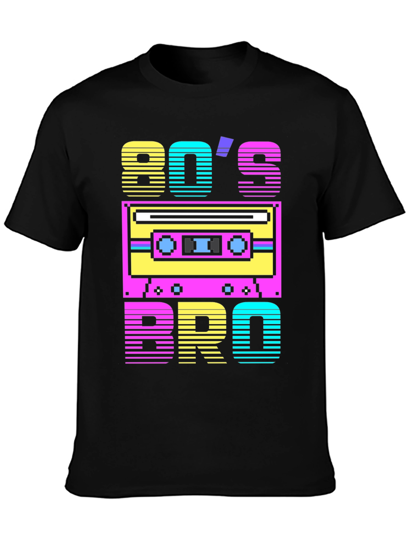 80s Retro Cassette Tape Graphic Tee