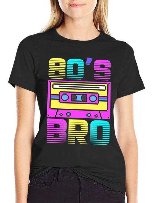 80s Retro Cassette Tape Graphic Tee