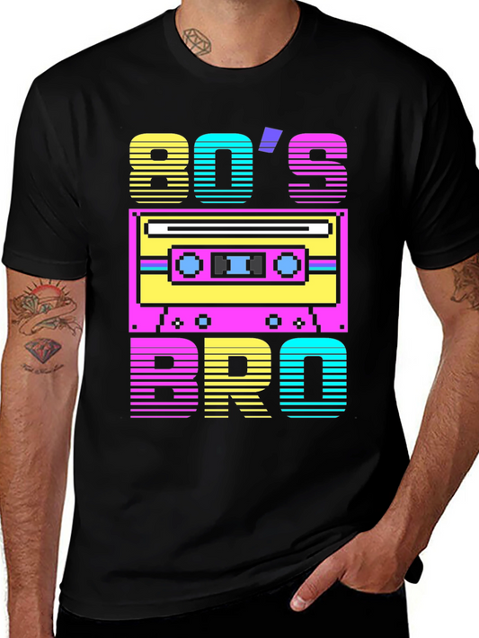 80s Retro Cassette Tape Graphic Tee
