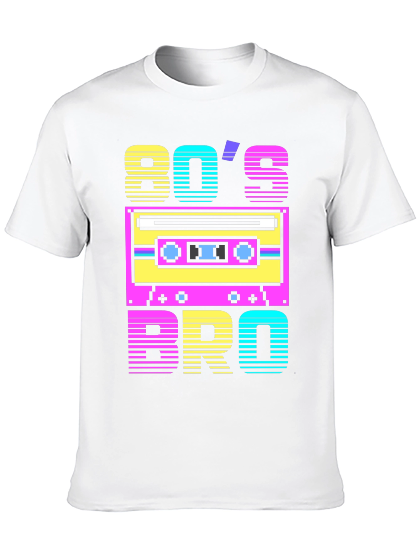 80s Retro Cassette Tape Graphic Tee