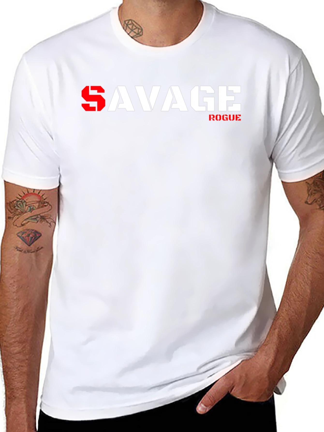 Savage Rogue Graphic T-Shirt