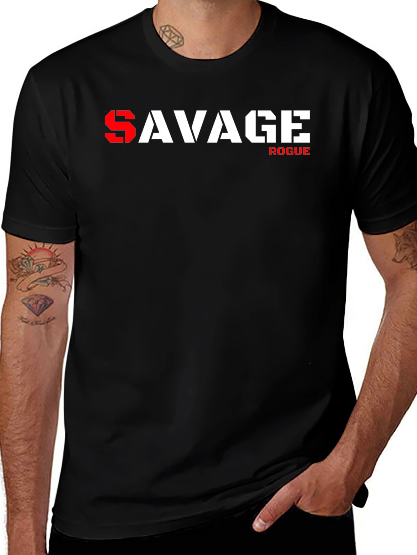 Savage Rogue Graphic T-Shirt