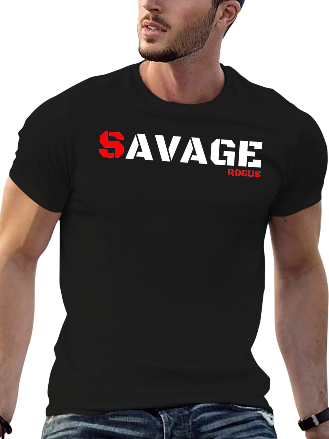Savage Rogue Graphic T-Shirt