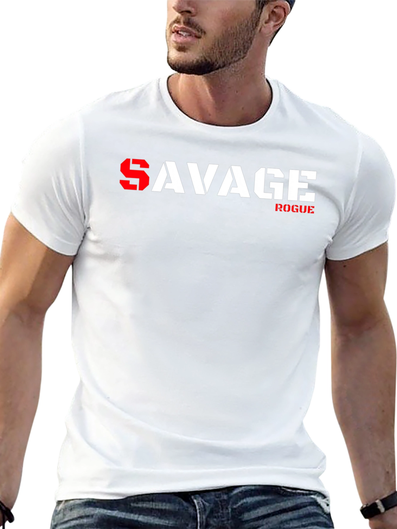 Savage Rogue Graphic T-Shirt