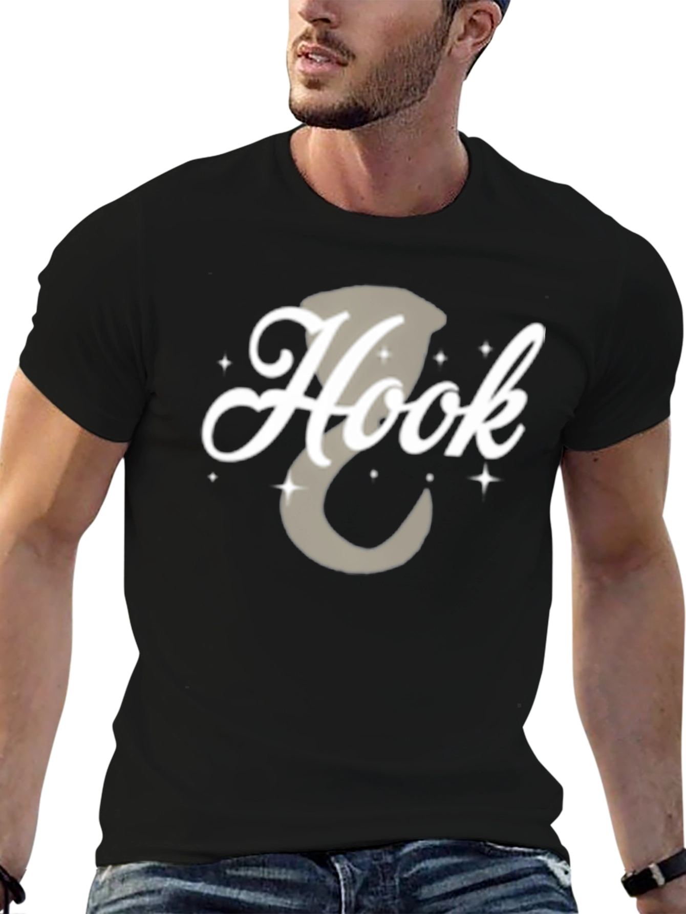 Hook T-Shirt: Classic Design Casual Wear