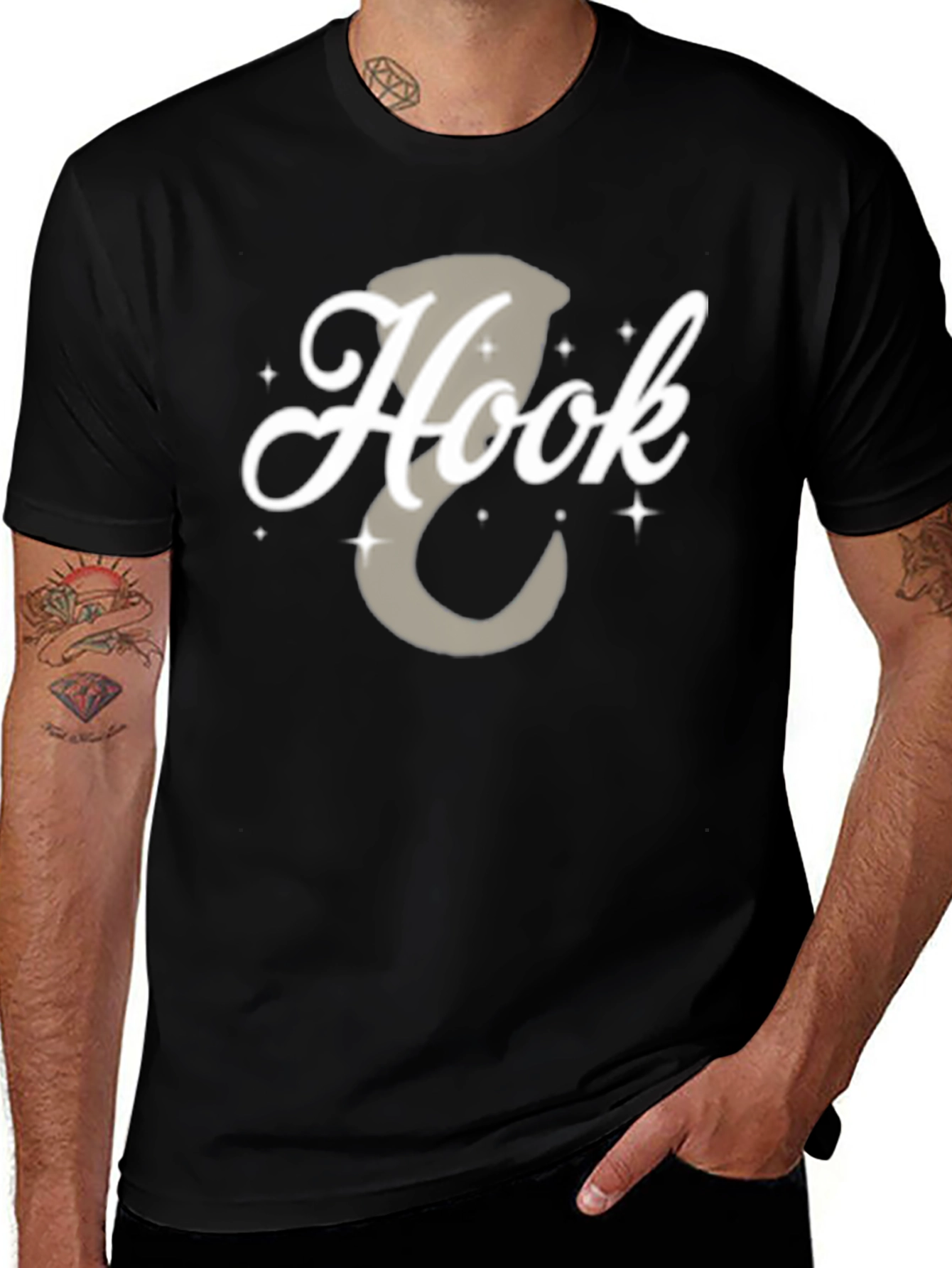 Hook T-Shirt: Classic Design Casual Wear