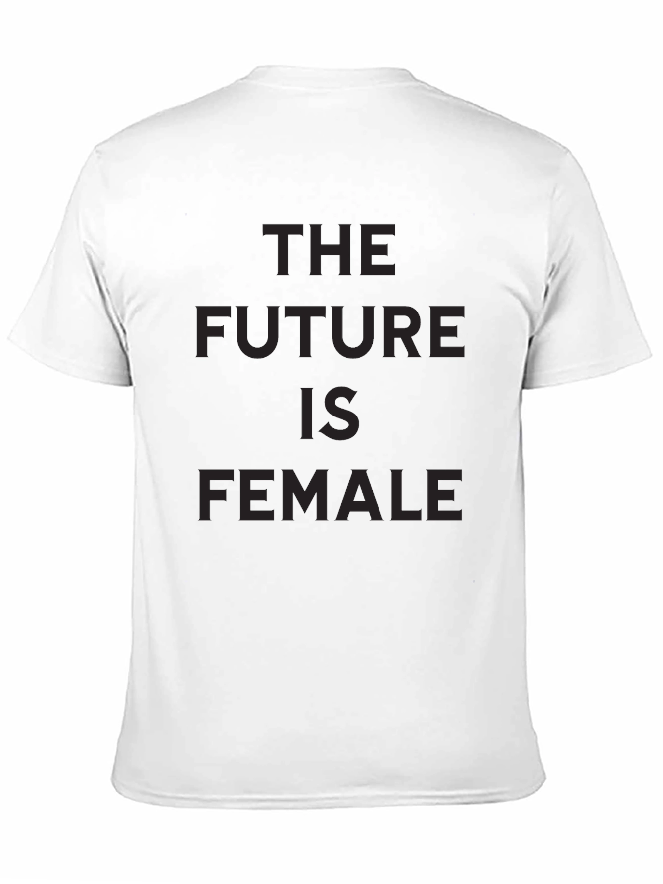 The Future Is Female Graphic T-Shirt - Black
