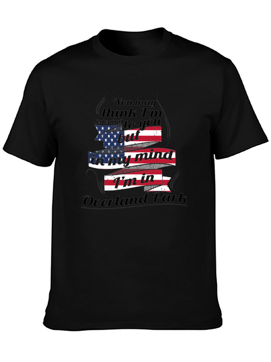 Overland Park Mind USA Flag T-Shirt