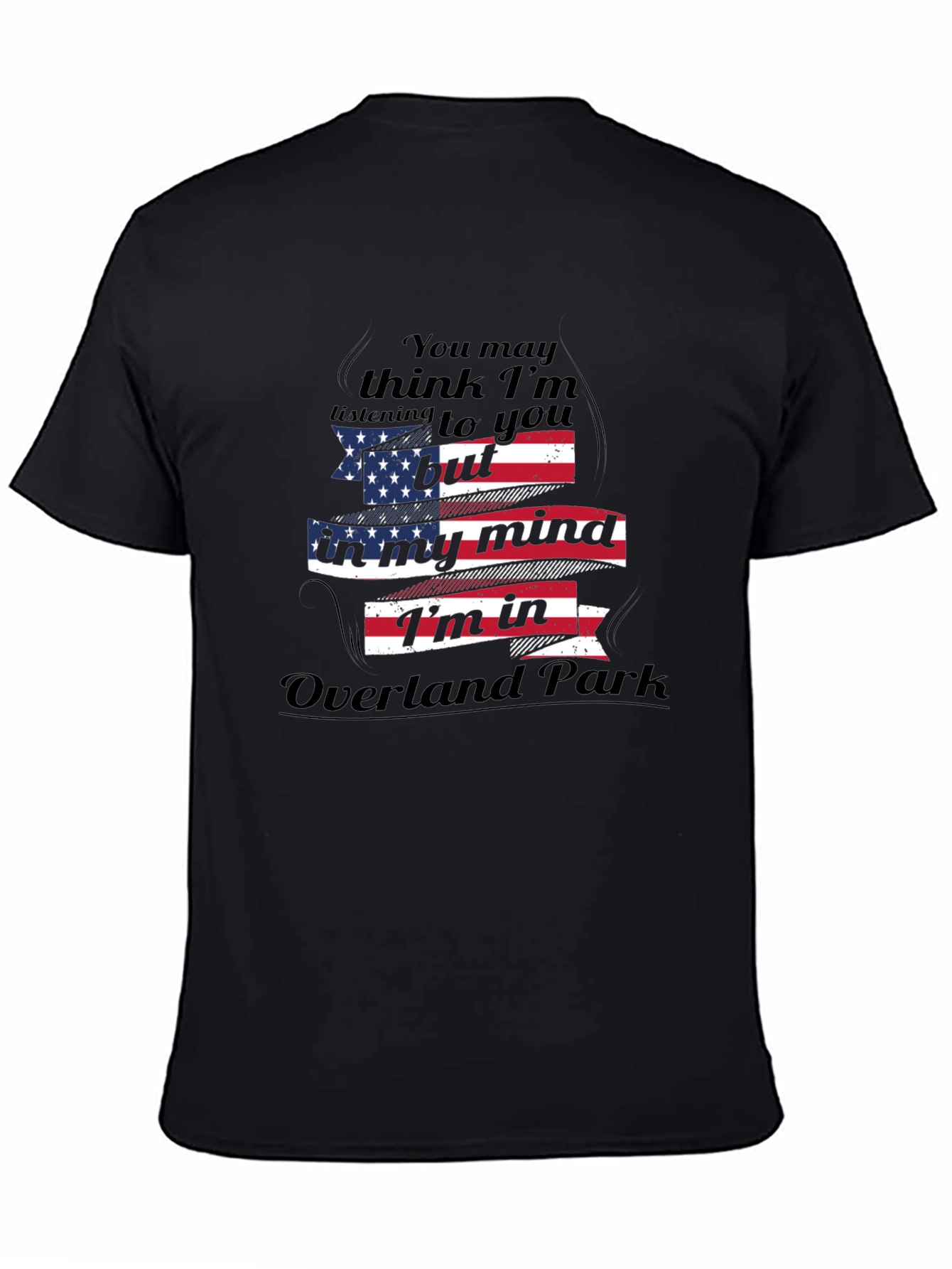 Overland Park Mind USA Flag T-Shirt
