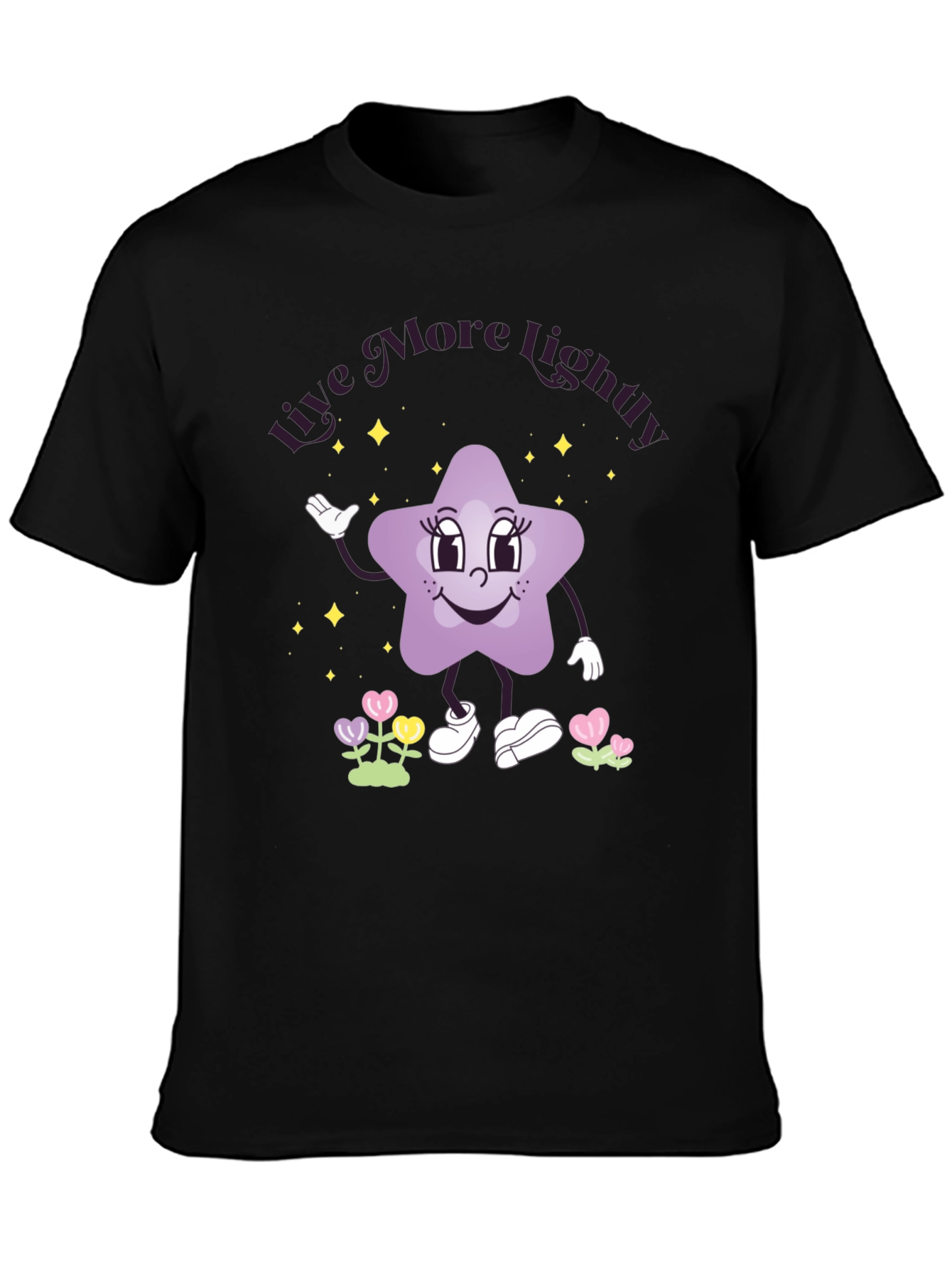 Live More Lightly Star Graphic Tee