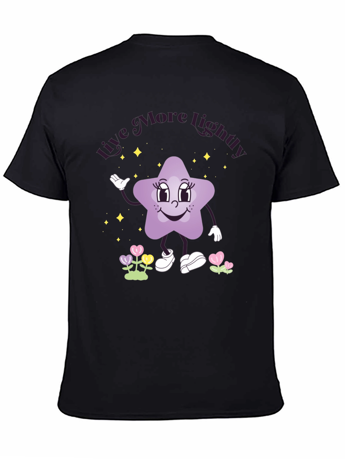 Live More Lightly Star Graphic Tee