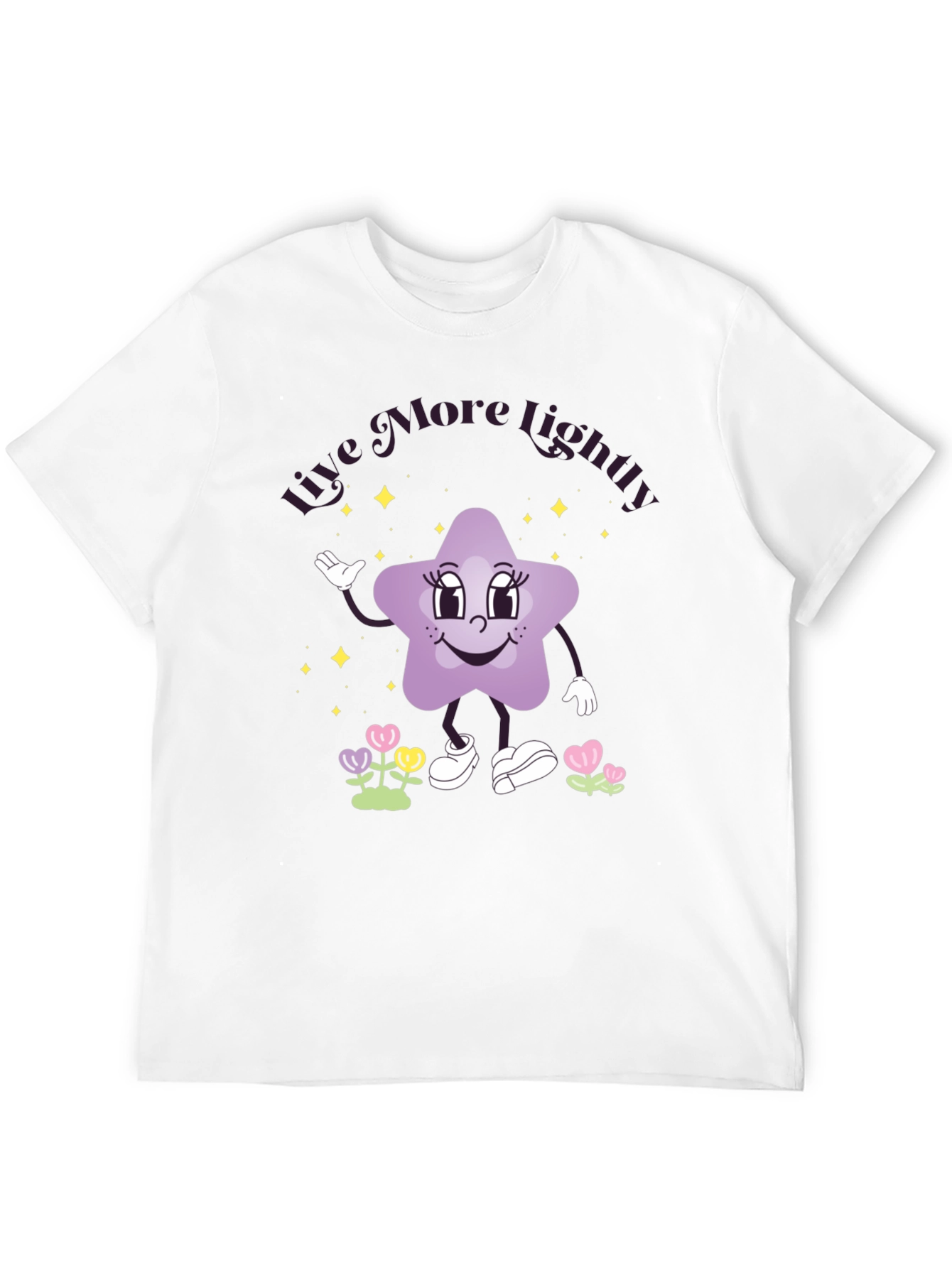 Live More Lightly Star Graphic Tee