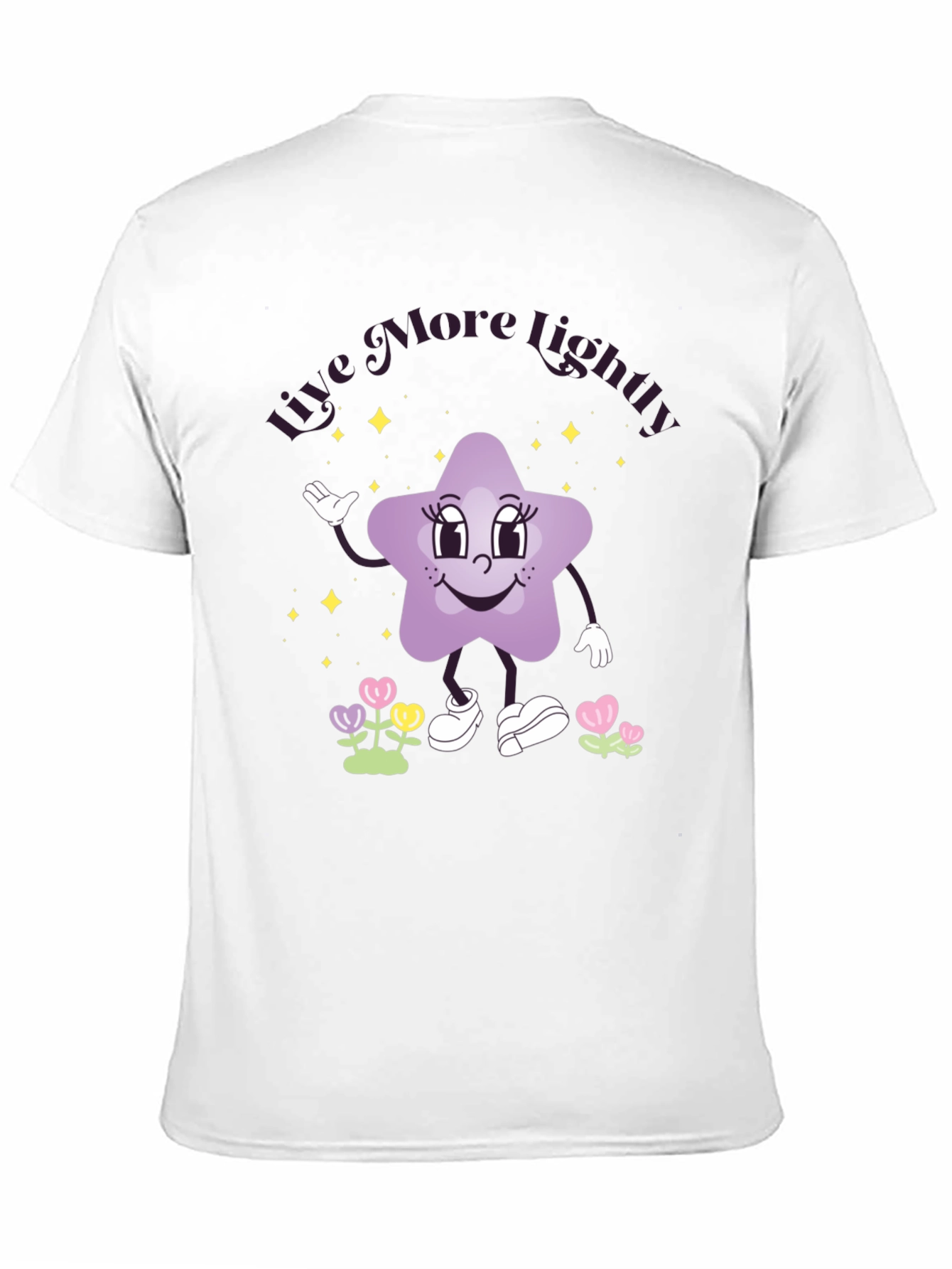 Live More Lightly Star Graphic Tee