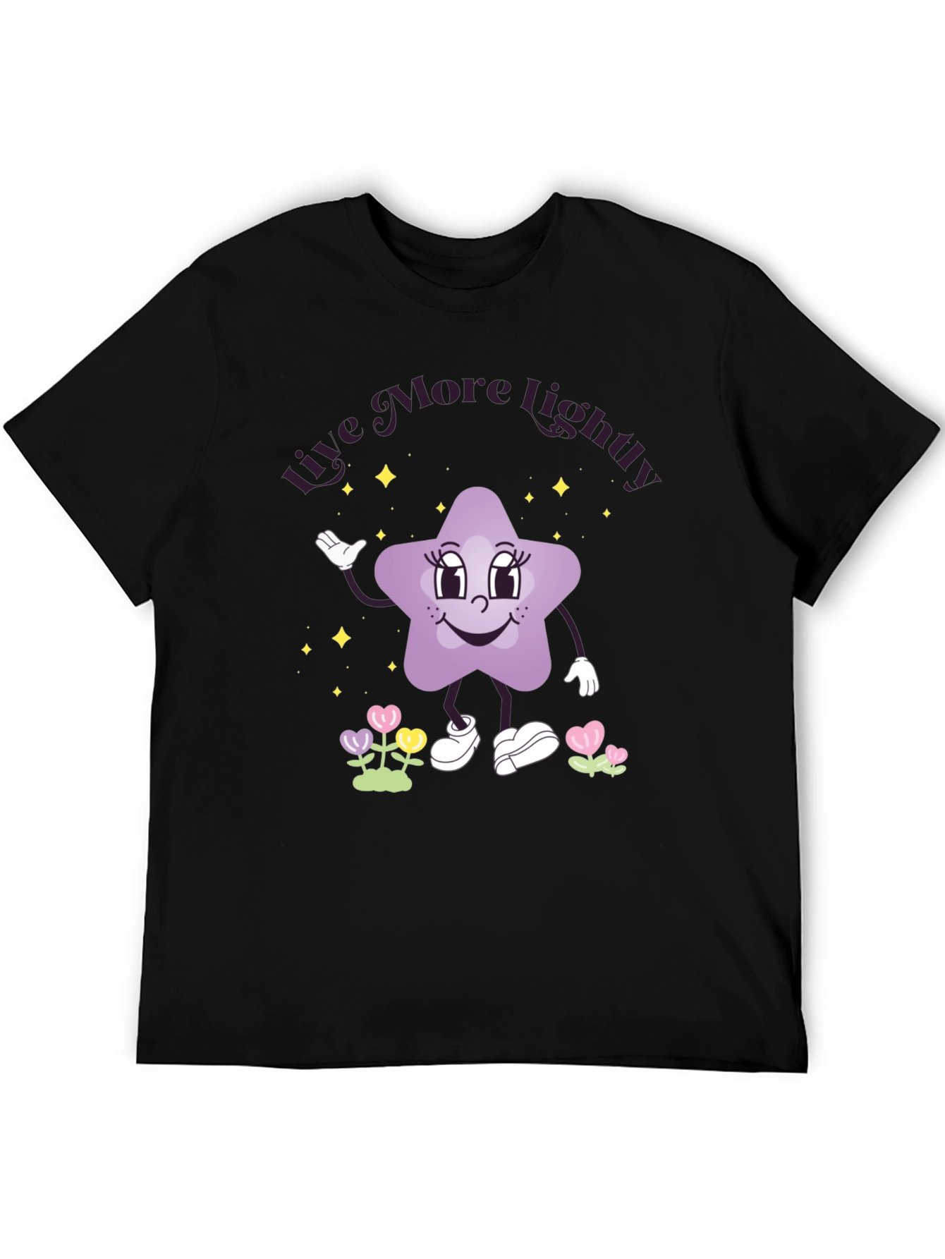 Live More Lightly Star Graphic Tee