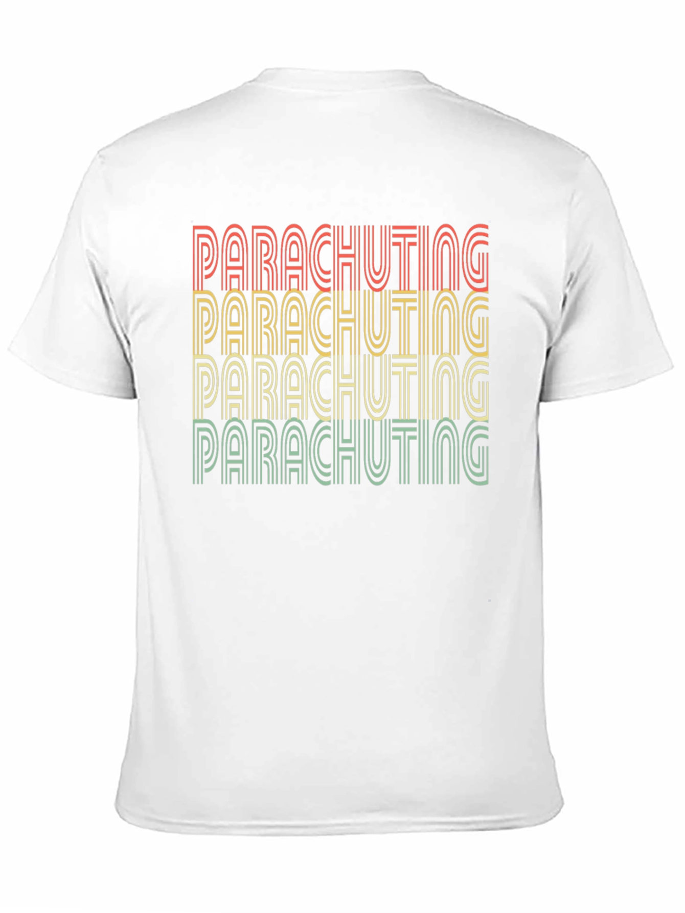 Retro Parachuting Graphic T-Shirt
