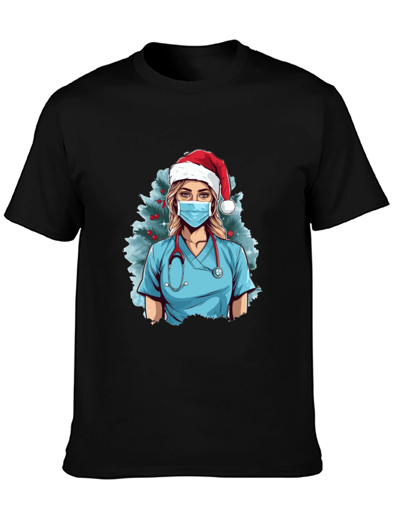 Holiday Nurse Graphic T-Shirt - Unisex
