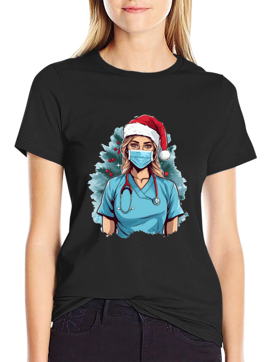 Holiday Nurse Graphic T-Shirt - Unisex