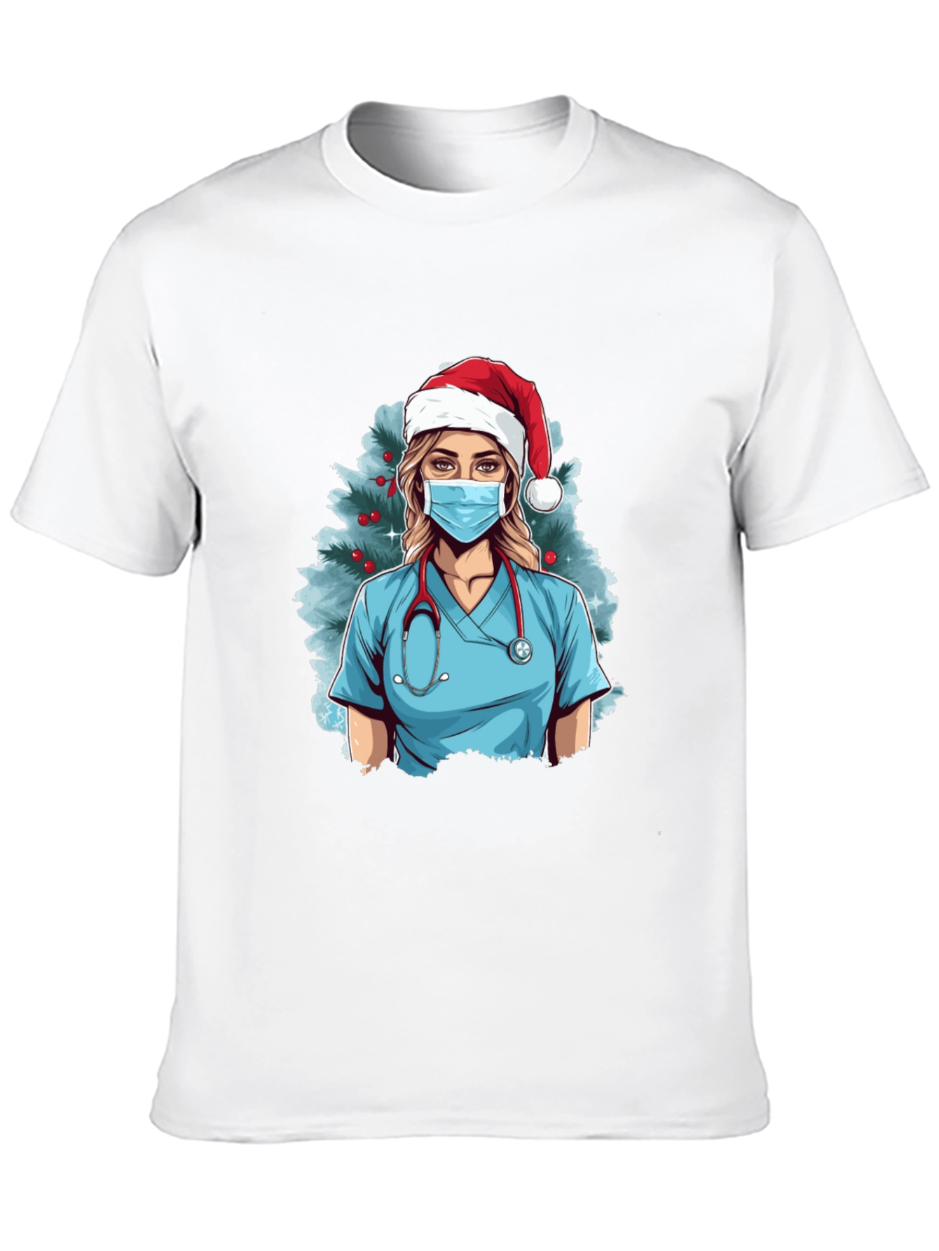 Holiday Nurse Graphic T-Shirt - Unisex