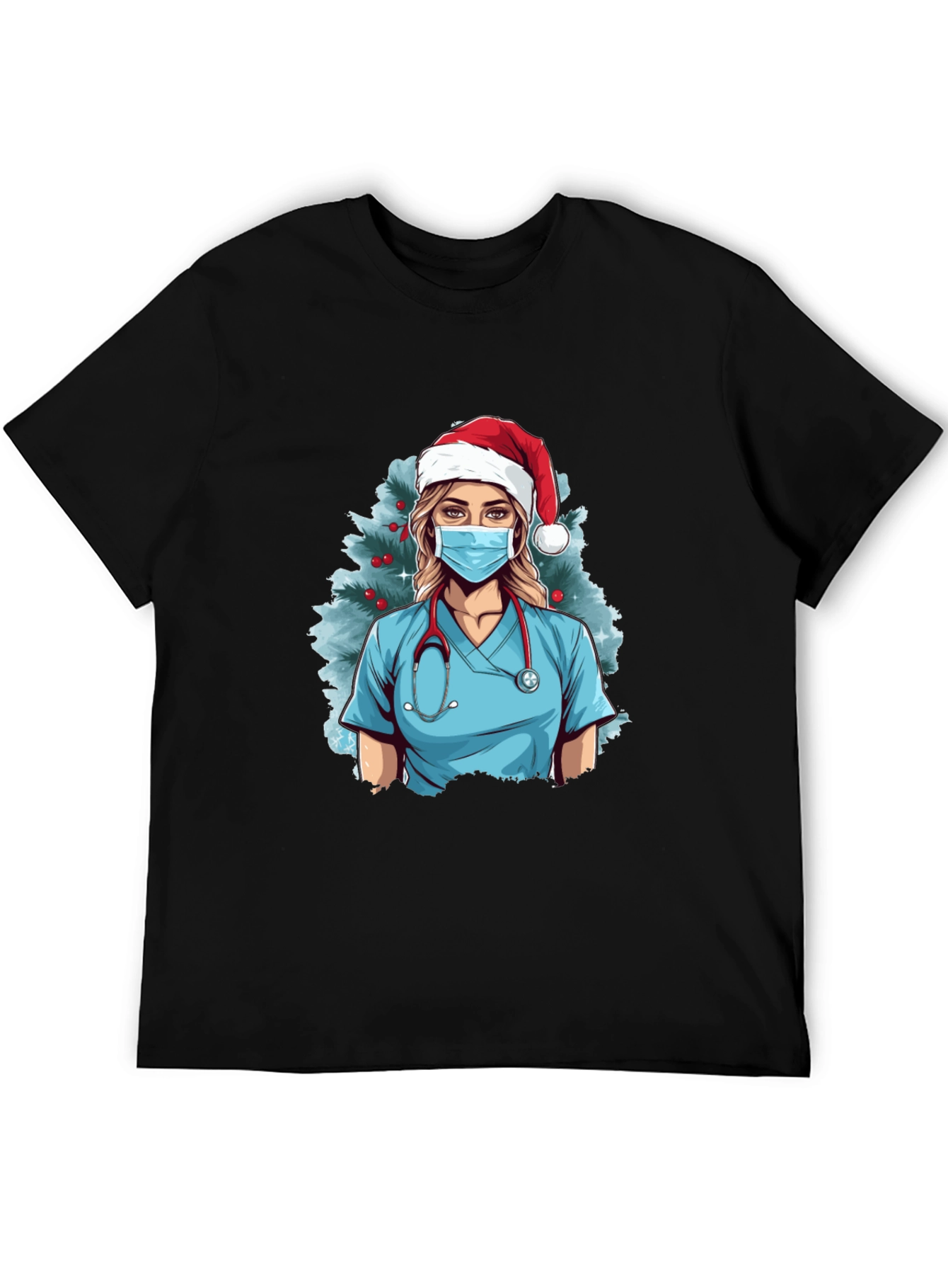 Holiday Nurse Graphic T-Shirt - Unisex
