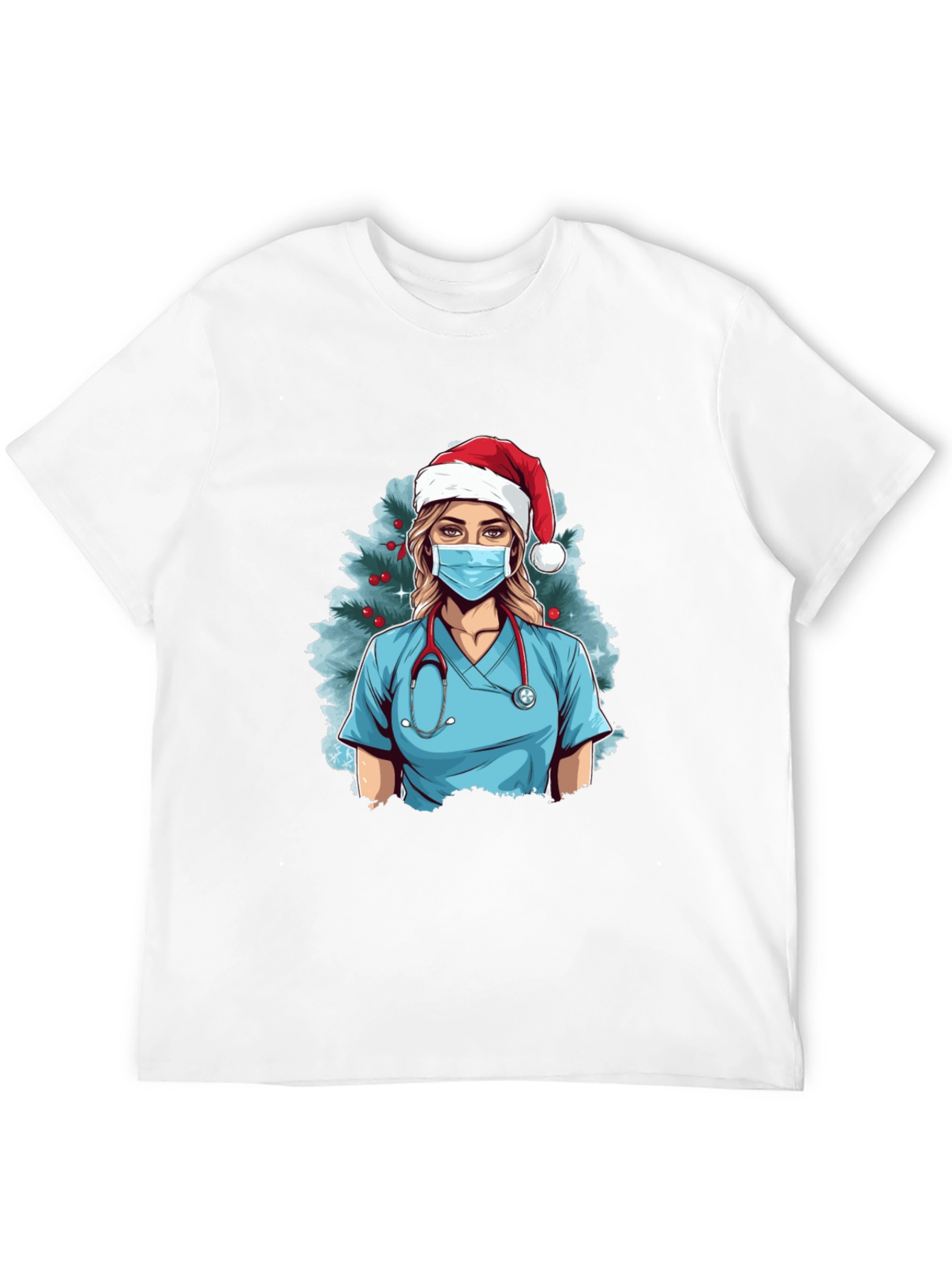 Holiday Nurse Graphic T-Shirt - Unisex