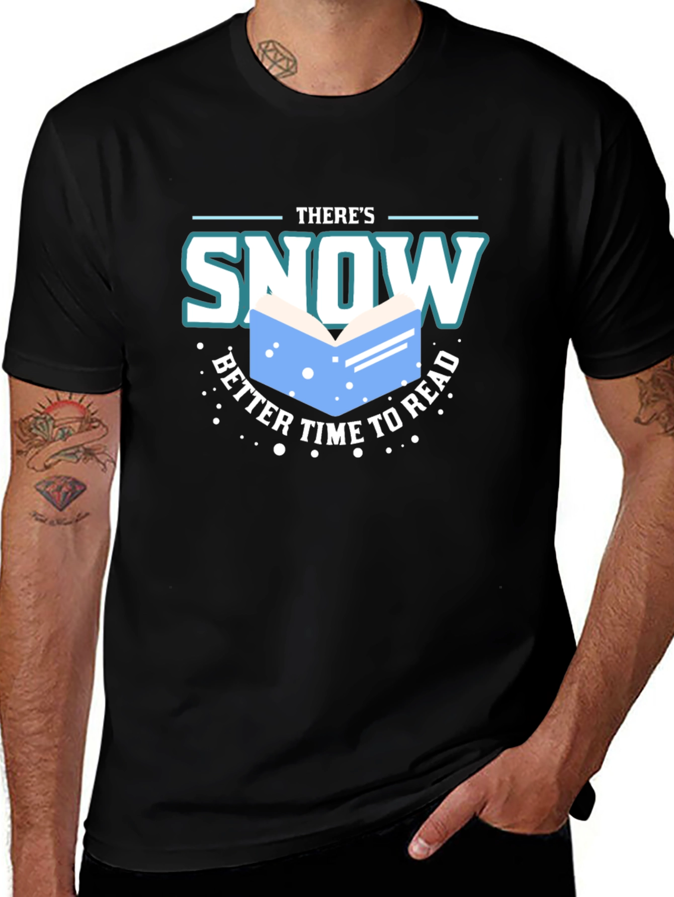 Snow Better Time to Read T-Shirt
