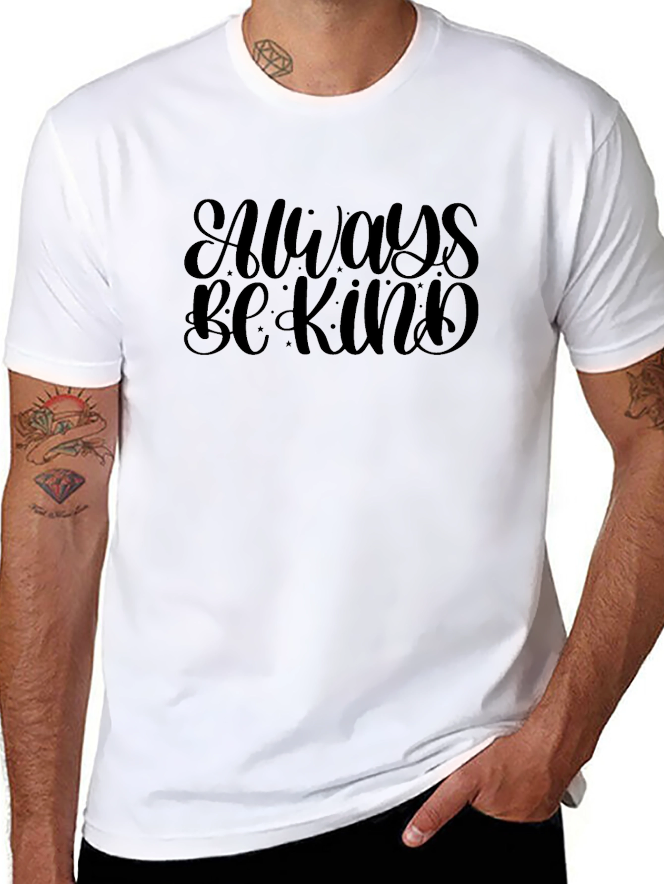 Always Be Kind Black T-Shirt