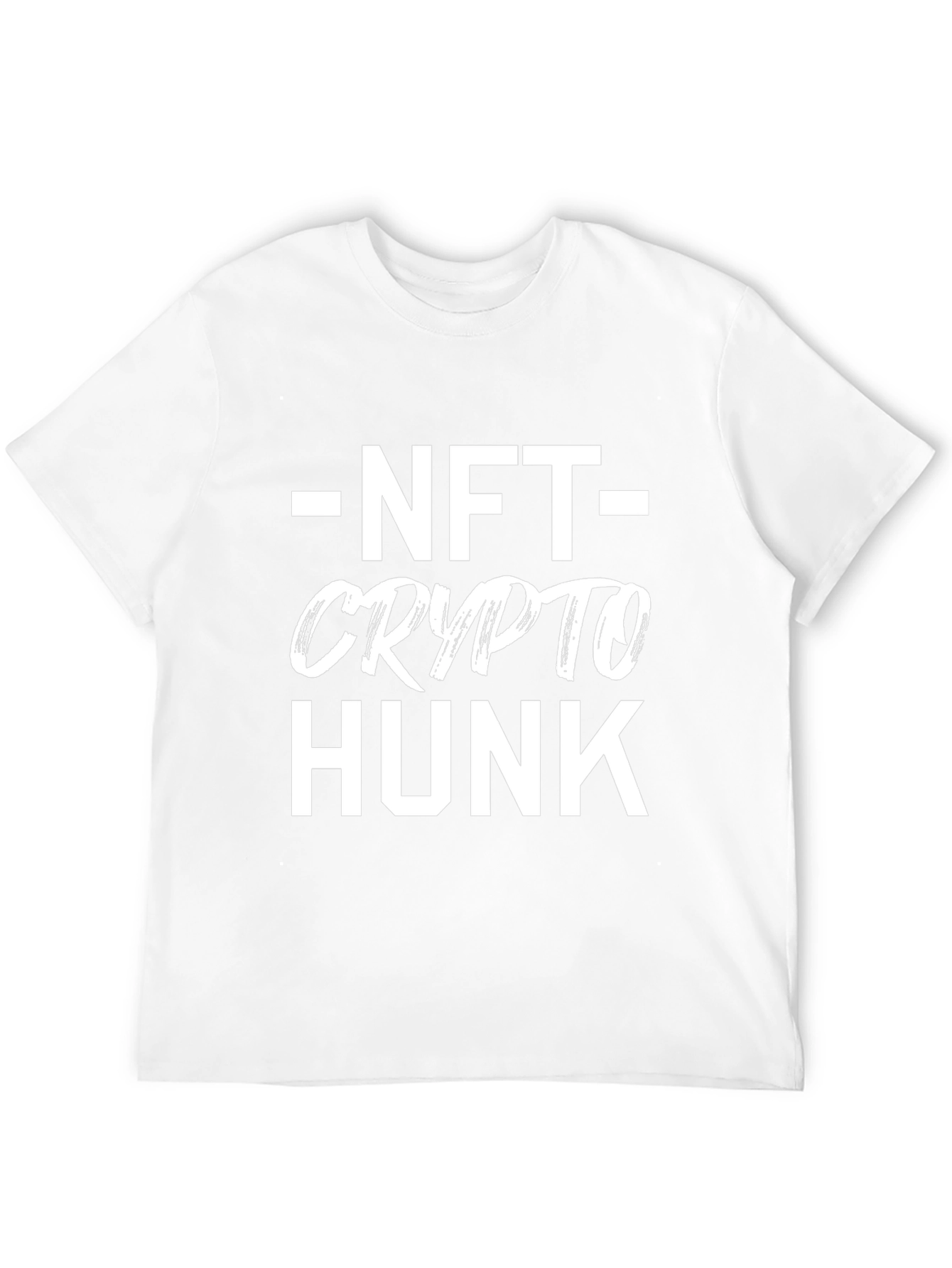 NFT Crypto Hunk Graphic Tee - Black