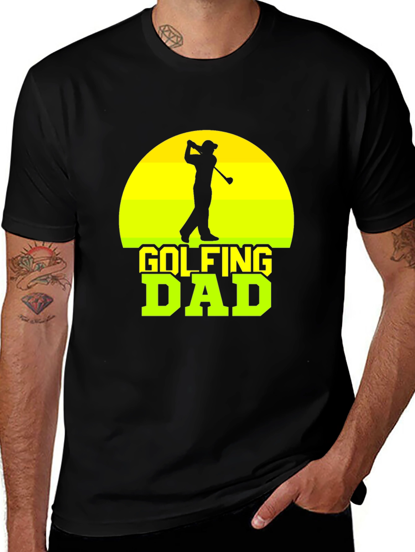 Golfing Dad T-Shirt - Perfect for Golf Lovers