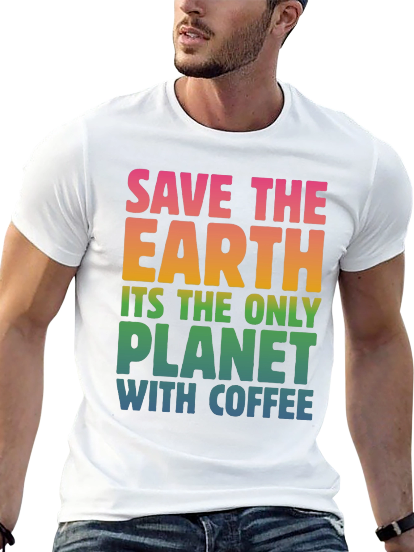 Save The Earth Coffee T-Shirt