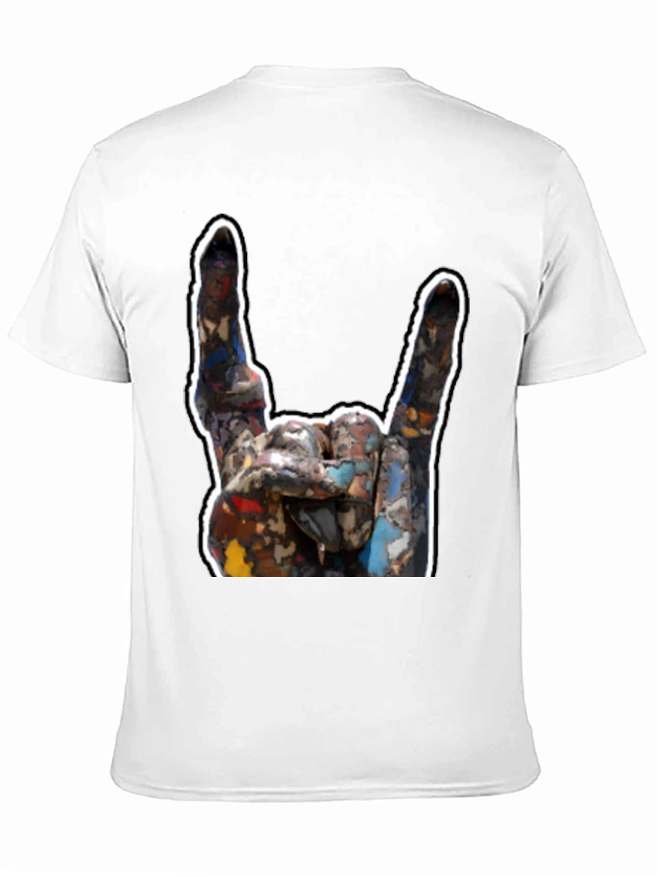 Rock On! Graphic T-Shirt - Metal Hand Sign