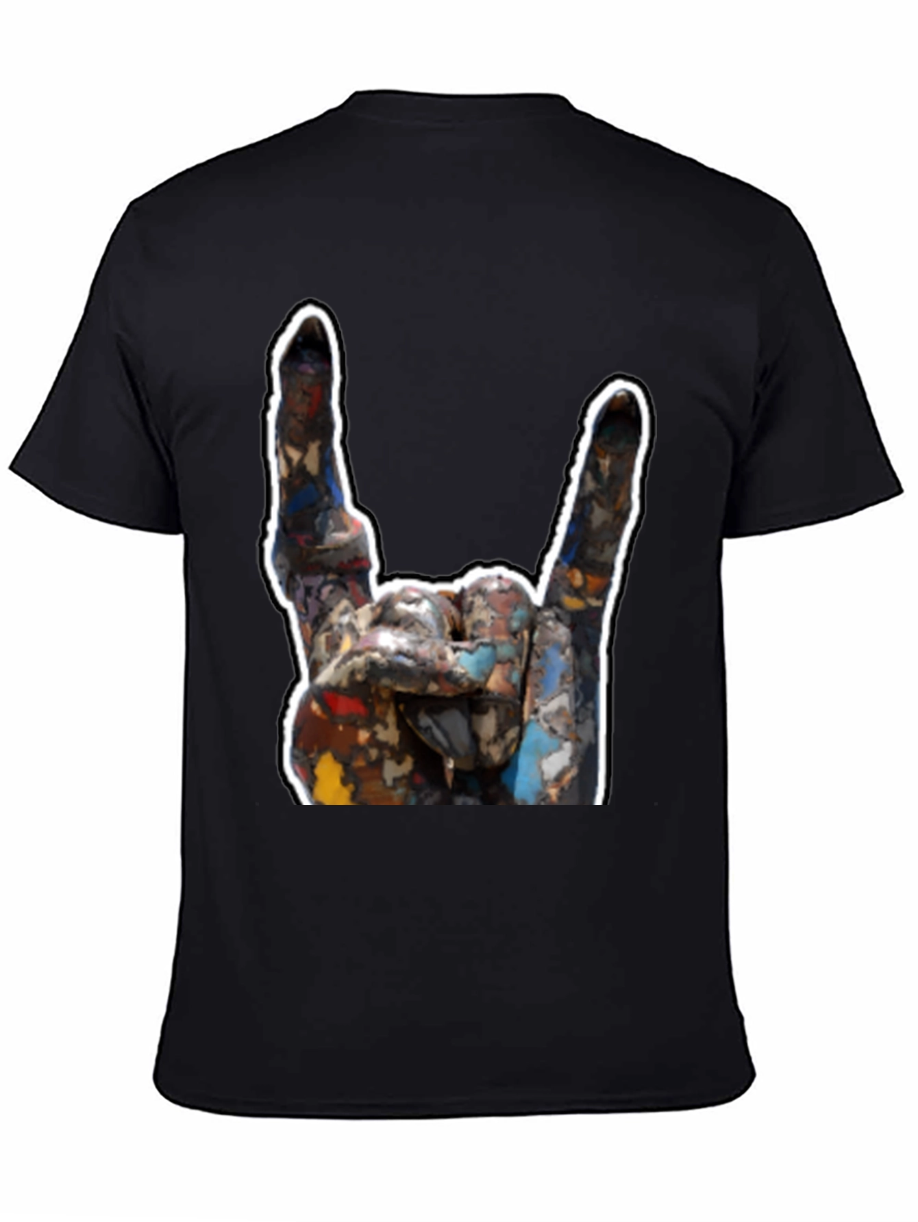 Rock On! Graphic T-Shirt - Metal Hand Sign