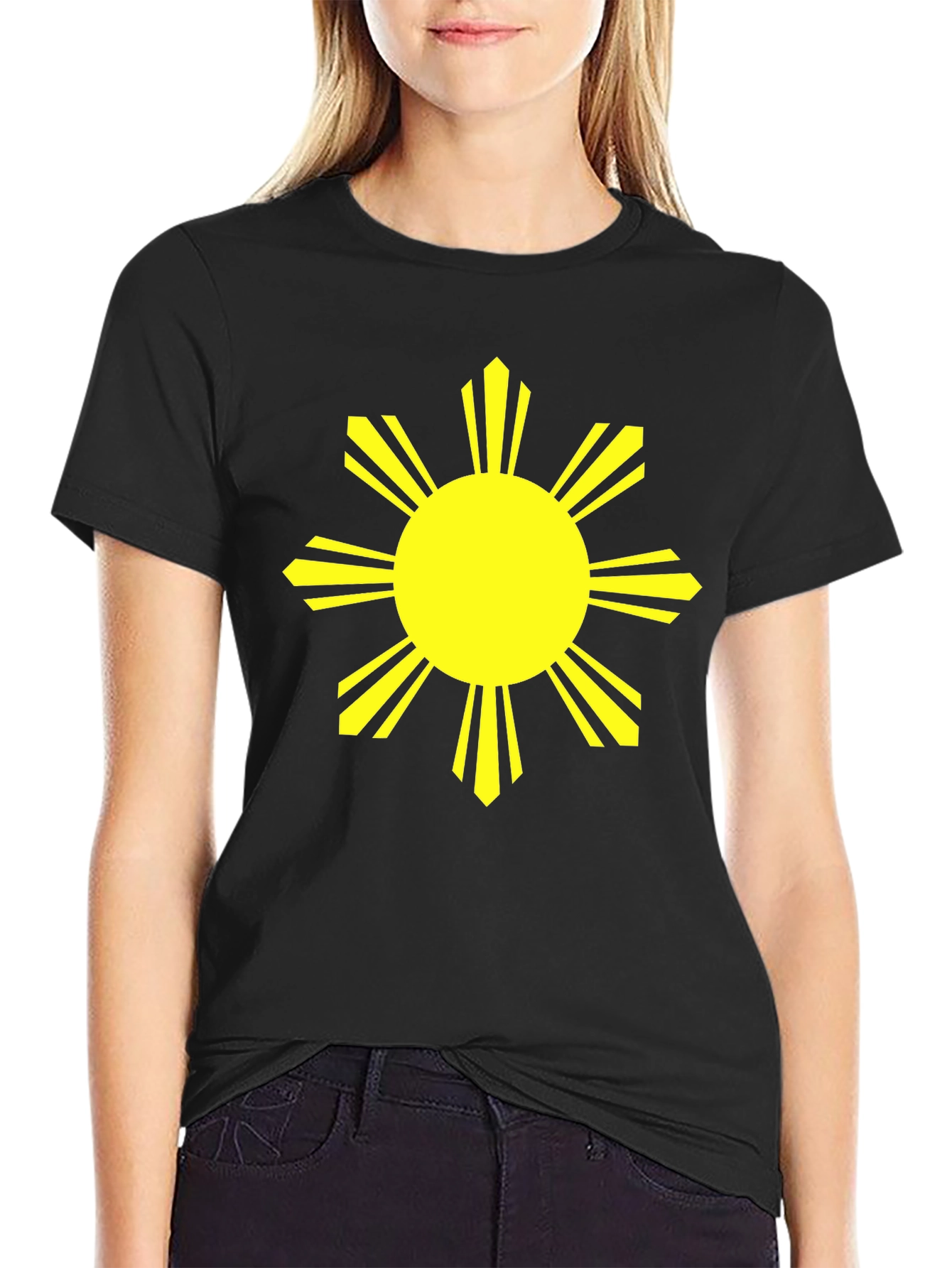 Filipino Pride Sun Graphic T-Shirt