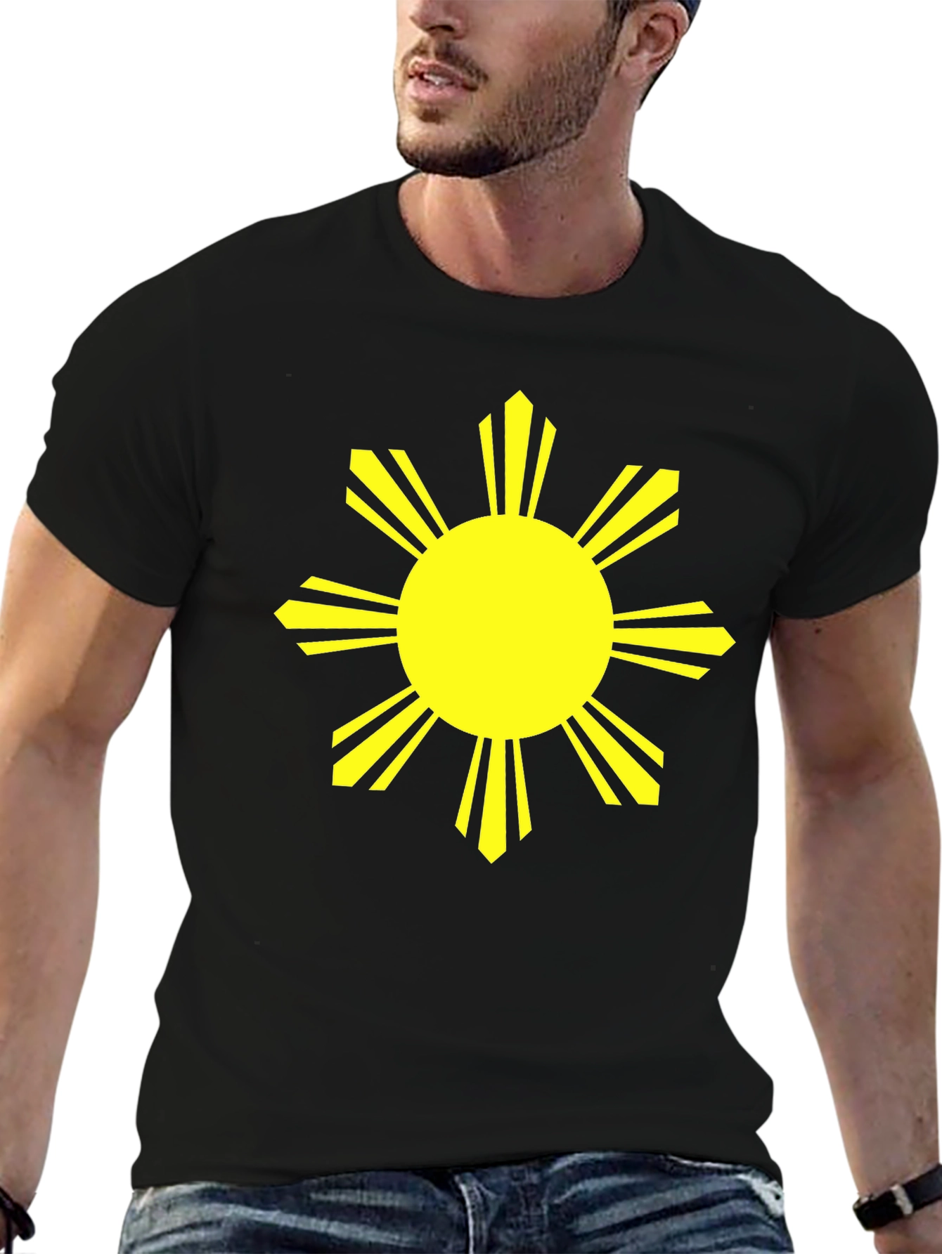 Filipino Pride Sun Graphic T-Shirt